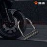 雅迪電動(dòng)車鎖U型山地自行車電瓶摩托車U形鎖便攜家用防盜鎖抗液壓剪 U型鎖 黑色 曬單實(shí)拍圖