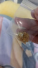 老鳳祥穗穗順意銀項鏈女士小蠻腰吊墜首飾品輕奢情人節(jié)生日禮物女友老婆 曬單實拍圖