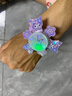 奴風(fēng)旋轉發(fā)光啪啪圈庫洛米拍拍卷尺手環(huán)女孩陀螺手表玩具兒童開(kāi)學(xué)禮物 紫色【庫洛米】旋轉發(fā)光啪啪圈 曬單實(shí)拍圖