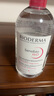 貝德瑪（BIODERMA）舒妍潔膚液明星同款卸妝水粉水500ml護(hù)膚品敏肌 曬單實(shí)拍圖