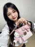 凱蒂貓HelloKitty正品2025新款KT貓通用學(xué)生風(fēng)可愛(ài)女士手提包單肩包斜挎包旅游背包 櫻花粉送禮盒掛件 曬單實(shí)拍圖