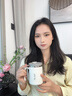 XKJ【德國】早餐杯帶蓋勺不銹鋼杯子女生專用馬克杯麥片水咖啡杯茶杯 【抗菌加厚-保溫保冷】白-500ML（送折疊勺） 曬單實拍圖
