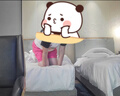 ASK JUNIOR兒童短褲2025夏季女童透氣海邊度假風(fēng)五分沙灘褲 玫紅色  160  曬單實(shí)拍圖