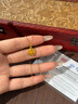 老鳳祥黃金項(xiàng)鏈女玫瑰花足金吊墜純金女生日七夕情人節(jié)禮物送女朋友老婆 玫瑰足金吊墜+久伴鐘愛禮盒【贈(zèng)S925鏈】 曬單實(shí)拍圖