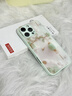 GGUU燈籠適用蘋果16手機(jī)殼iPhone16promax套2024新款15玻璃14鏡頭16pro全包14pro防摔高級12女13端plus 抹茶綠-鎏金花枝燈籠 iPhone16 曬單實拍圖
