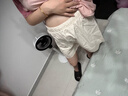 婧麒（JOYNCLEON）孕婦短褲夏薄款外穿無(wú)托腹闊腿褲五分2025新款休閑中褲孕婦裝 奶杏色 XL 曬單實(shí)拍圖