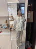 鉑吶苓月子服孕婦裝純棉紗布春夏秋產(chǎn)婦喂奶衣哺乳睡衣家居服 XL（120-140斤） 曬單實拍圖