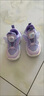 G.DUCKKIDS女童鞋子2024春秋新款兒童發(fā)光運(yùn)動(dòng)鞋旋轉(zhuǎn)紐扣亮燈閃光女孩公主鞋 紫色 31 曬單實(shí)拍圖