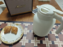 寶威瑪純鈦內(nèi)膽燜茶壺家用保溫壺養(yǎng)生茶水分離老白茶熱水壺暖壺泡茶壺 【單手捏蓋+茶隔】鈦雅白1500ml 曬單實(shí)拍圖