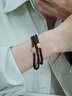 中國黃金China Gold小貔貅黃金手鏈女轉(zhuǎn)運(yùn)珠石榴石金珠手鏈生日禮物女送女友媽媽老婆 【下單即享】中國黃金精美禮盒 曬單實(shí)拍圖