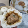 蒸當(dāng)鮮蒸當(dāng)鮮嵊州老面小籠包黑豬肉灌湯鮮肉包子蒸品早餐半成品加熱即食 黑豬肉包+香菇青菜包各1袋共12個(gè) 曬單實(shí)拍圖