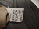 啄木鳥(niǎo)純棉短袖T恤男夏季薄款男士圓領(lǐng)體恤打底衫運(yùn)動(dòng)上衣男 卡其+深灰【2件純棉】送1雙襪子 XL 120-135斤 曬單實(shí)拍圖