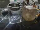 憶壺茶玻璃公道杯帶茶漏過濾網(wǎng)高硼硅分茶器小青柑泡茶具茶杯耐熱茶濾 曬單實(shí)拍圖