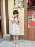 G.DUCKKIDS小黃鴨童裝女童連衣裙夏季2024兒童公主裙女孩甜美蝴蝶結(jié)夏裝裙子 黃色 110 建議4~5歲【100-110cm】 曬單實(shí)拍圖