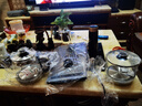 友家鋪?zhàn)樱˙iooner）全自動上水電熱水壺電茶壺茶臺燒水壺一體家用辦公茶桌茶幾嵌入式茶具套裝 XT-S06銀灰色清潔款1L 曬單實(shí)拍圖