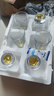 青蘋果二兩白酒杯 水晶玻璃加厚帶2兩刻度 觀山杯金山底2兩杯6只裝 曬單實拍圖