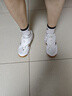 美津濃（MIZUNO）CYCLONE SPEED CN排球鞋綜合室內(nèi)外訓(xùn)練鞋男女款羽毛球鞋乒乓球鞋 白金 【顏值與實(shí)力并存】 現(xiàn)貨 42.5 =275mm 曬單實(shí)拍圖