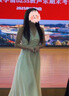 以歐（YIOU）美神降臨無袖沙灘裙掛脖連衣裙夏季新款溫柔氣質(zhì)收腰長裙子5067 米白色 M 曬單實拍圖