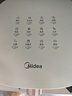 美的（Midea）空氣炸鍋易用旋鈕 家用實(shí)用大容量5.3L 不用翻面 蒸汽嫩烤 輕音烘炸 金屬內(nèi)腔無異味  MF-KZE535J5 曬單實(shí)拍圖