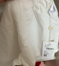 班喜迪女童褲子夏季薄款2025新款女寶寶五分短褲童裝夏季兒童休閑直筒褲 白色 90 曬單實(shí)拍圖