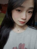 UOSU愛(ài)心吊墜仿珍珠項鏈女輕奢高級感配飾鎖骨鏈小眾設計百搭珍珠項鏈 珍珠愛(ài)心項鏈 曬單實(shí)拍圖