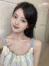 韓姿朵（Hanziduo）雙層紗布棉紗情侶睡衣女純棉吊帶睡裙夏季嬰兒紗綿綢男全棉家居服 3261女 L 曬單實(shí)拍圖