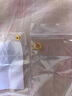 悅述黃金小隔片隔珠足金999定位珠路路通diy手串隔珠散珠配件配飾 （1顆）足金隔片，直徑4mm 曬單實(shí)拍圖