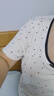 棉十三睡衣免穿文胸夏【莫代爾帶胸墊】可外穿女士家居服短褲套裝波點(diǎn)tt 曬單實(shí)拍圖