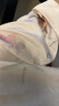 果殼（Gukoo）睡衣女夏季新款清涼冰絲小貝殼滿(mǎn)印舒適女士家居服套裝 杏仁白 L  曬單實(shí)拍圖