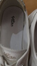 金利來(lái)（Goldlion）女鞋春夏簡(jiǎn)約小白鞋網(wǎng)面透氣免系帶平底休閑鞋女668220190白杏39 曬單實(shí)拍圖