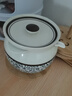 星坊 耐高溫雙耳陶瓷豬油罐家用帶蓋裝葷油壇儲(chǔ)油罐1400ml 曬單實(shí)拍圖