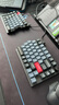 keychron渴創(chuàng  ) Q11 機械鍵盤(pán) 分體鍵盤(pán) 客制化鍵盤(pán) QMK/VIA開(kāi)源改建 支持Mac/Win系統 輕款便攜帶 鋁坨坨 Q11 RGB 熱插拔茶軸黑色旋鈕版 曬單實(shí)拍圖
