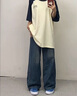 adidas休閑寬松撞色純棉上衣圓領(lǐng)短袖T恤男女夏季阿迪達(dá)斯輕運(yùn)動(dòng)   白色/黑色   M 曬單實(shí)拍圖