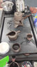 石茗堂紫砂泡茶自動茶具套裝辦公家用旋轉(zhuǎn)出水懶人泡茶功夫茶杯茶壺送禮 紫砂自動10件+茶道+茶洗 曬單實拍圖