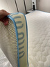 浪莎（LangSha）乳膠記憶棉床墊1.8米x2米席夢(mèng)思床墊家用可折疊榻榻米墊租房海綿 迪樂(lè )-MIN灰白【厚度6cm】 180cm*220cm【久睡不塌陷】 曬單實(shí)拍圖
