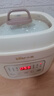 小熊（Bear）電燉鍋 電燉盅 隔水燉鍋 煲湯鍋 燉湯盅 蒸鍋 嬰兒輔食鍋煮粥鍋燕窩可預(yù)約帶蒸籠DDZ-D16C1 1.6L 曬單實(shí)拍圖