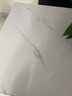 mling大理石桌面貼紙防水防油耐高溫自粘墻紙桌布餐桌桌子翻新專(zhuān)用貼膜 爵士白 0.6*5米-更耐磨/遮蓋力強 曬單實(shí)拍圖