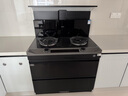 美的（Midea）【晴空FD90】消毒款 集成灶一體式 26風量油煙機 蒸汽洗 5.2kW燃氣灶 消毒柜 國家補貼 家用灶具 曬單實拍圖