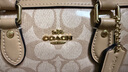 蔻馳（COACH）女士單肩斜挎手提波士頓桶包CAL20 【品牌授權(quán)】送女友老婆禮物 曬單實(shí)拍圖