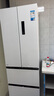 美的（Midea）418法式多門四開門電冰箱超薄平嵌小戶型家用冰箱一級能效國家補貼20%大容量無霜MR-418WFPE白色 曬單實拍圖