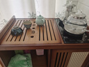 木馬人移動茶桌家用小茶臺竹木茶車茶幾茶具套裝自動燒水壺一體茶水柜 楠竹面板*65長+煮茶電器 曬單實拍圖