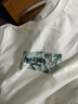 諾帝卡（NAUTICA）【商場同款】男裝春夏新款涼感舒適休閑短袖圓領(lǐng)T恤男TO4204 白色1BW L 曬單實(shí)拍圖