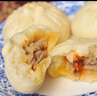 五亭 【50g*6只】 揚(yáng)州特產(chǎn)速凍包子多口味鮮肉包方便速食早餐半成品 鮮肉包（50g×6只） 曬單實(shí)拍圖