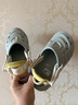 阿迪達(dá)斯 （adidas）男女童休閑涼鞋運(yùn)動透氣洞洞鞋沙灘鞋JS3729 銀色  33  曬單實(shí)拍圖