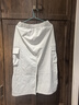蕉內(nèi)涼皮501Cool Pro女士中長(zhǎng)款工裝半身裙戶外防曬機(jī)能速干裙子新款 霧茶白 M 曬單實(shí)拍圖