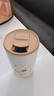 膳魔師（THERMOS）保溫杯415毫升咖啡杯男女情侶學生簡約水杯子 TCDP-400 WH（PM） 曬單實拍圖