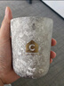 霸王茶姬（CHAGEE）純鈦杯子0涂層銀色咖啡杯雙層隔熱養(yǎng)生泡茶水杯功夫茶杯七夕禮物 曬單實(shí)拍圖