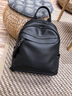 ROCKLAND美國Rockland真皮雙肩包2025新款潮ins百搭背包韓版大容量書(shū)包女 黑色 曬單實(shí)拍圖