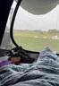 北極狼（BeiJiLang）全自動免搭建帳篷3-4人露營戶外遮陽防雨帳公園休閑帳篷 黑膠款 曬單實拍圖