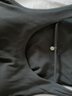 lululemon丨Logo Charm 女士前胸系帶設(shè)計(jì)羅紋背心 LW1EUBS 石墨灰 線上專售 S /6 曬單實(shí)拍圖